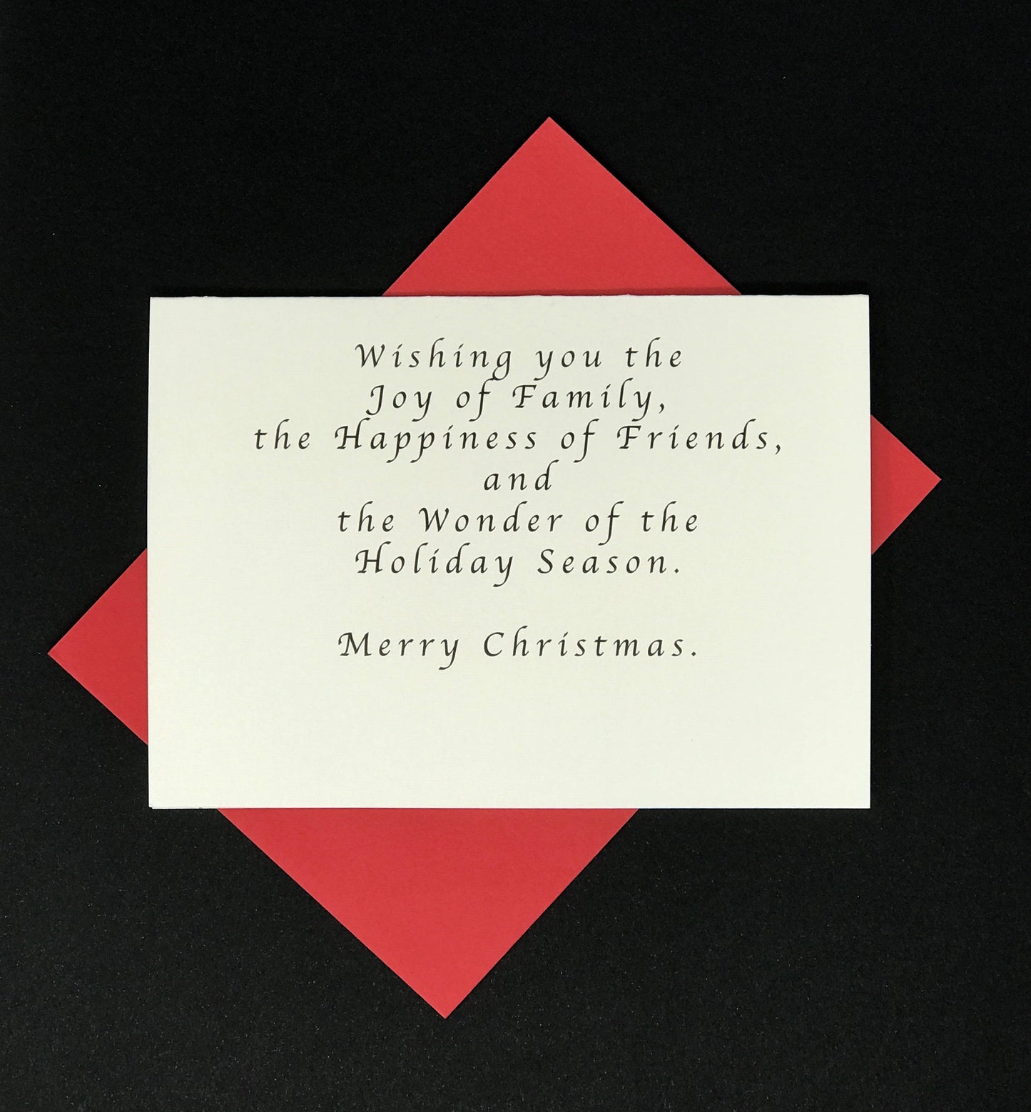 JOY Christmas Card