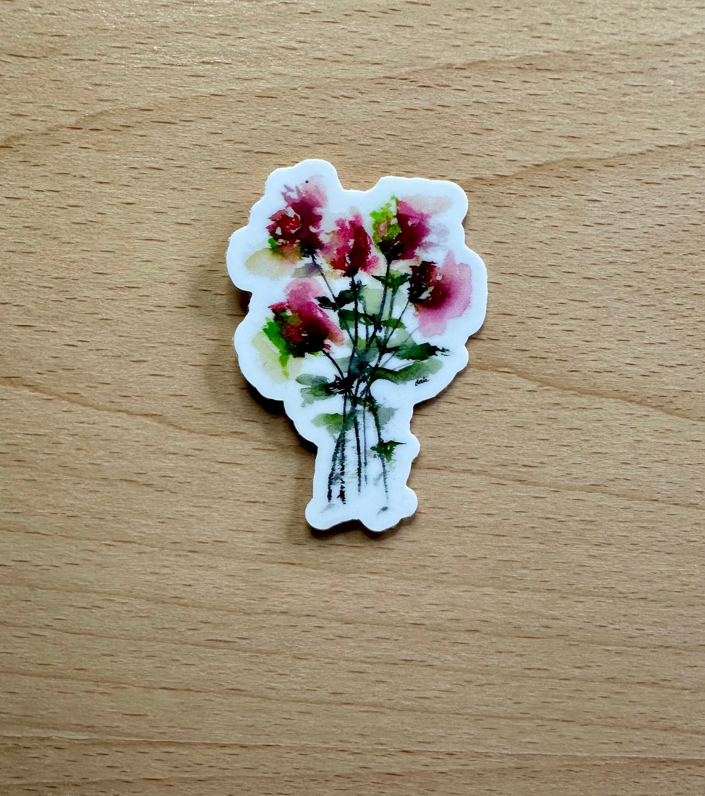 Catherine Floral Sticker