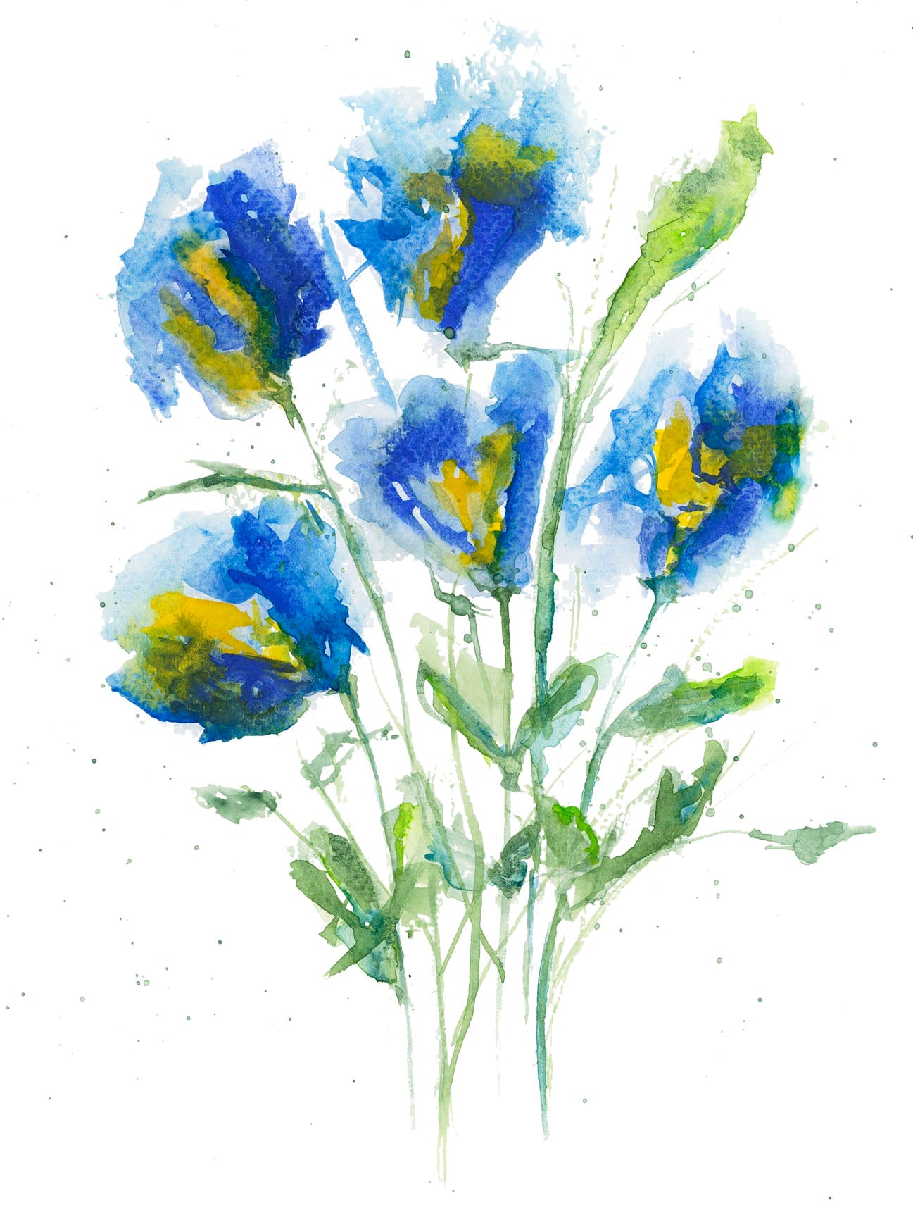 Stella Floral Note Card