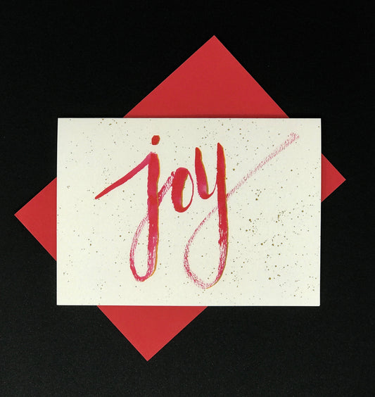 JOY Christmas Card