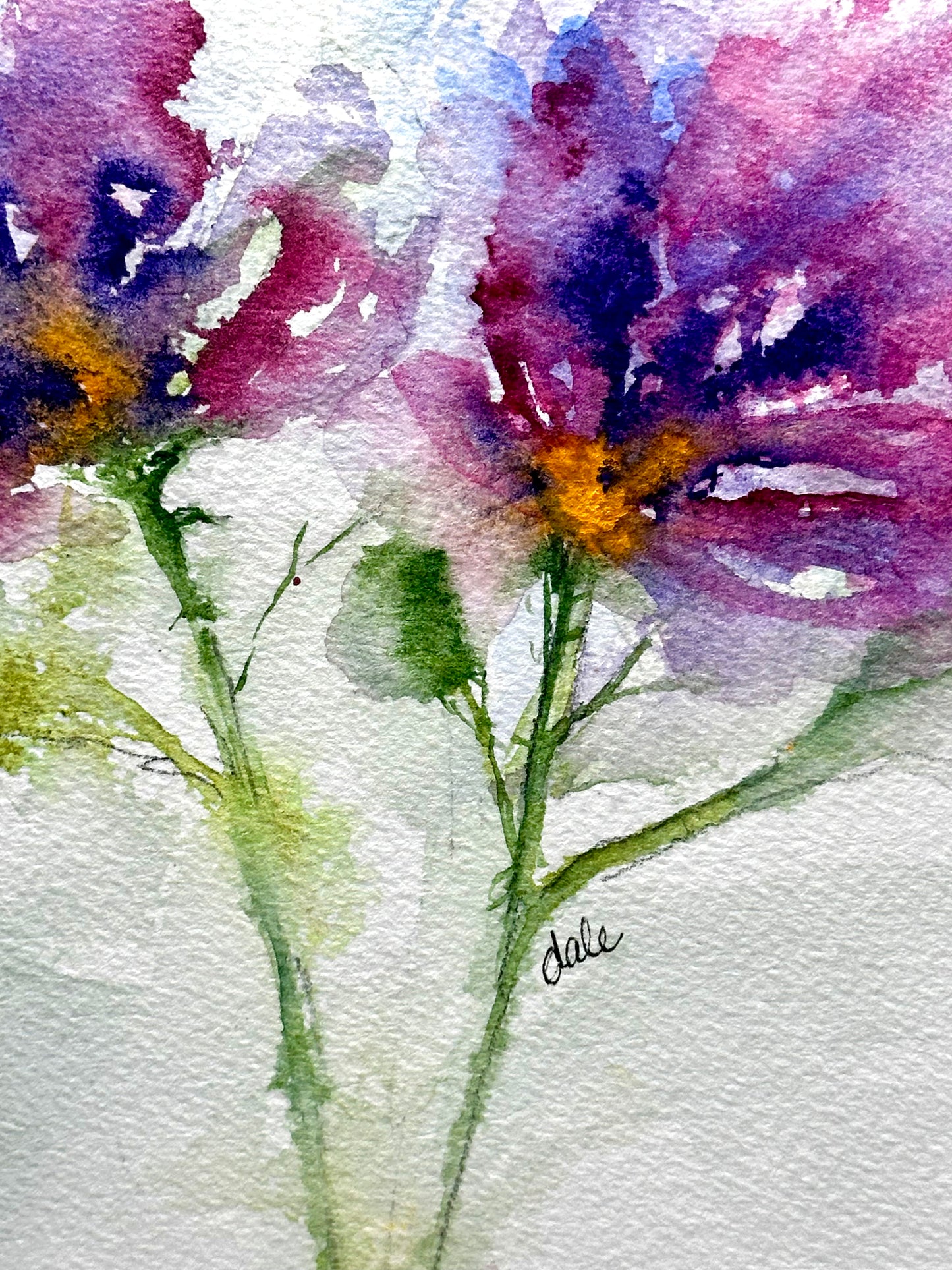 Everly - Watercolor Floral Painting