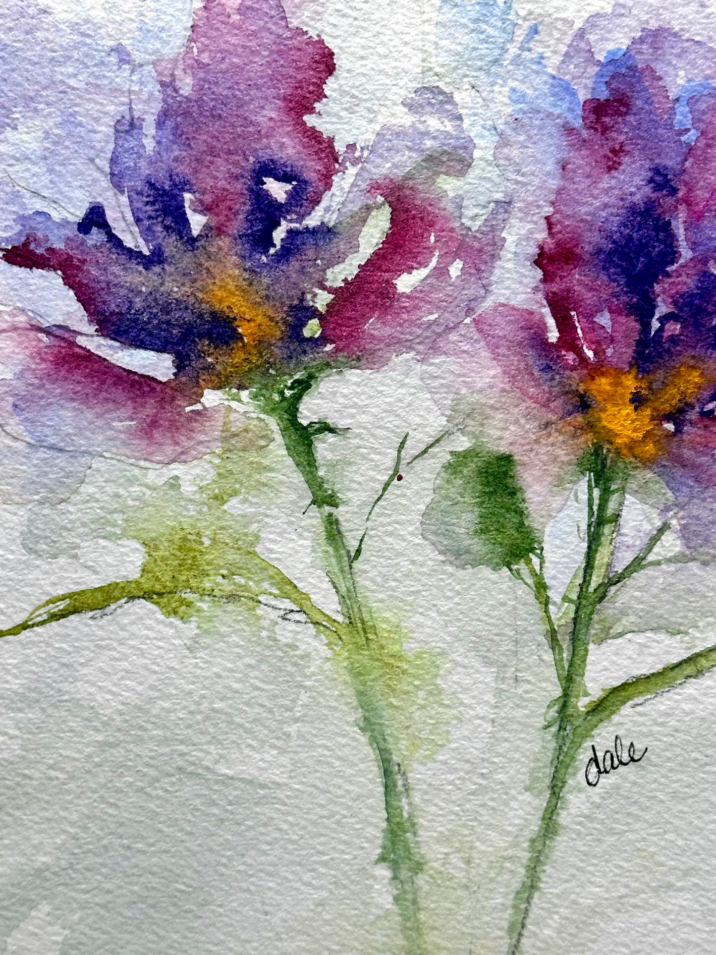 Everly - Watercolor Floral Painting