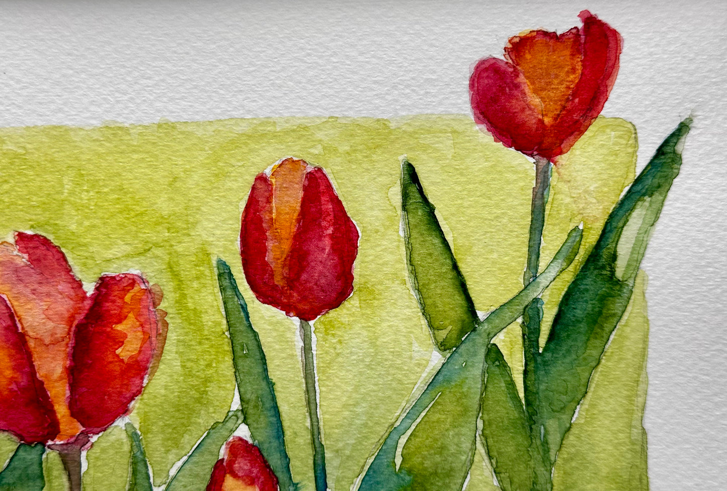 Julie Watercolor Floral Painting