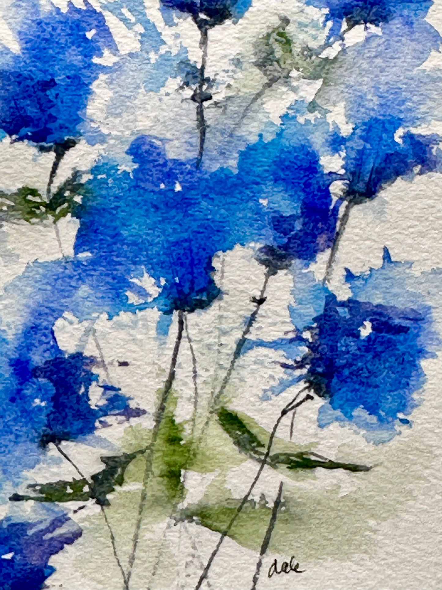 Kelly, an Original Watercolor Painting