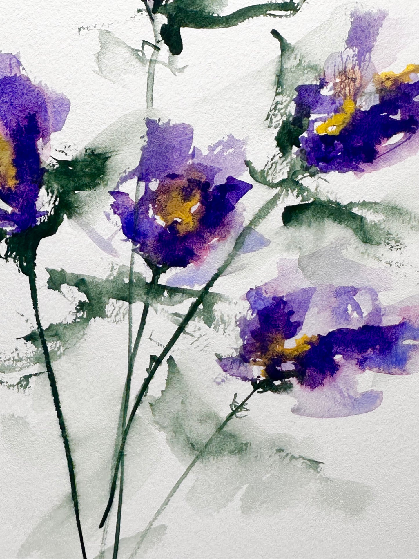Ethel - Watercolor Floral Painting