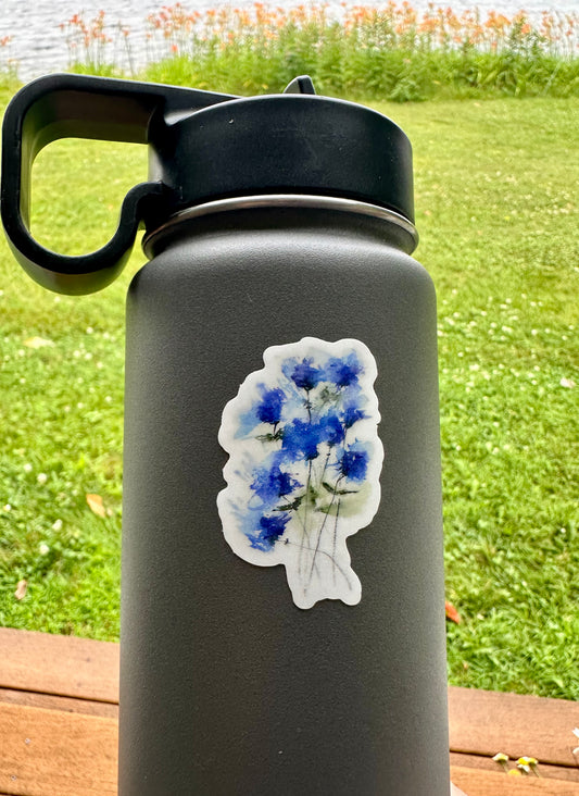 Kelly Watercolor Floral Sticker