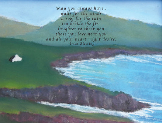 Irish Blessing Note Card