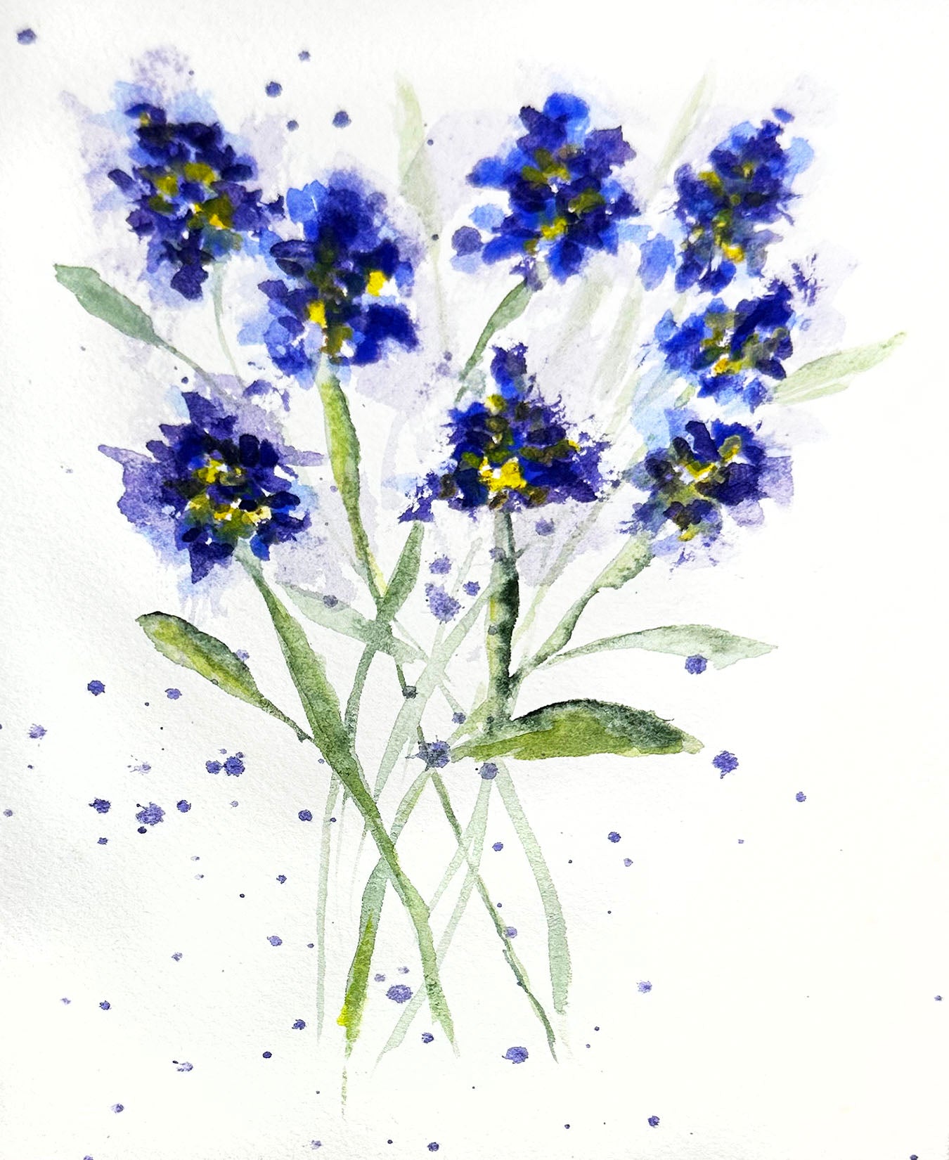 Kimberly Floral Note Card