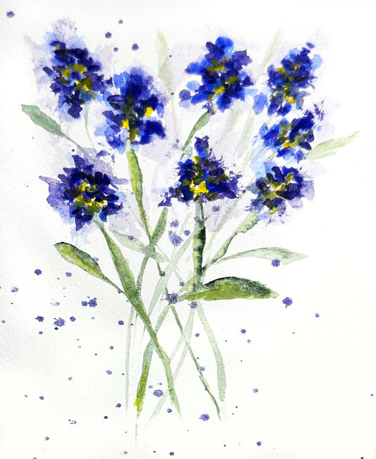 Kimberly Floral Note Card