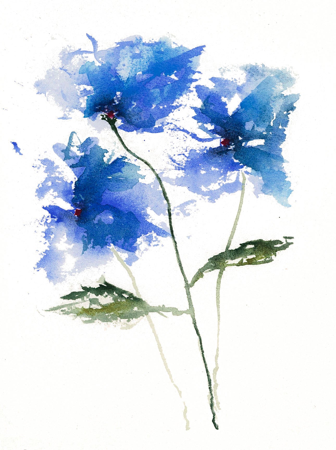 Margan Floral Note Card