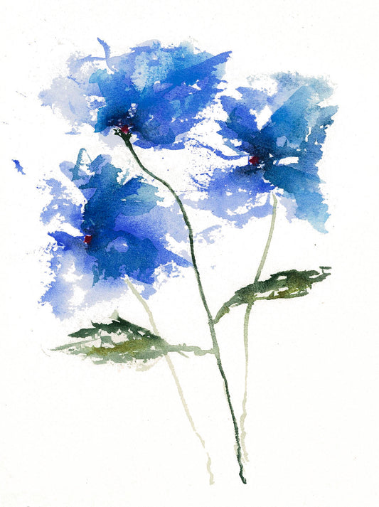 Margan Floral Note Card