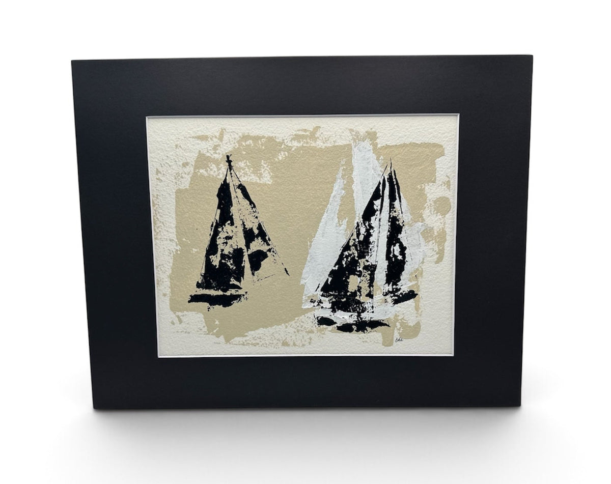 Catch Me, An Original Acrylic Impasto Painting