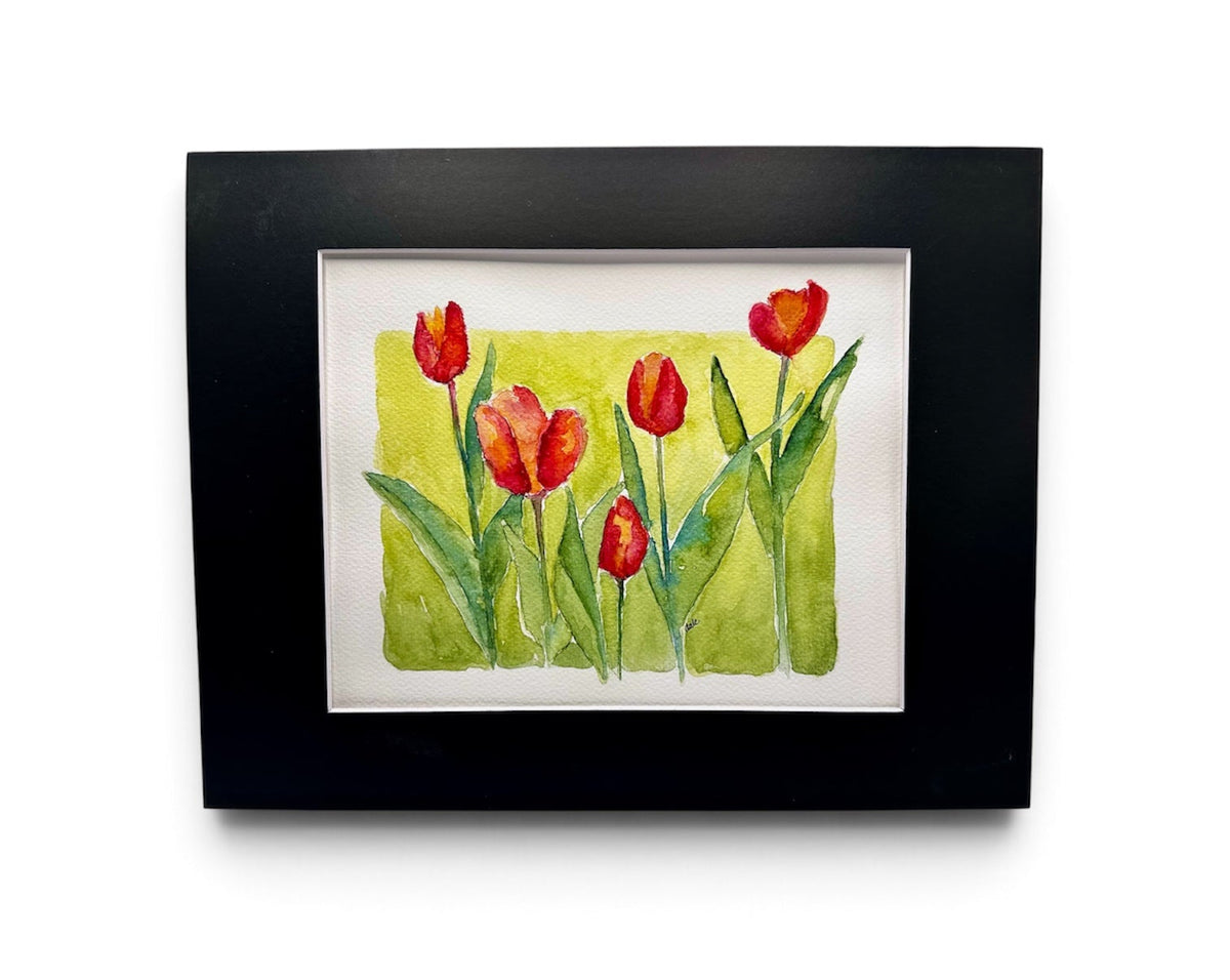Julie Watercolor Floral Painting