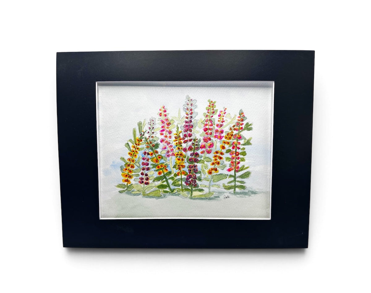 Groovy Girls Watercolor Floral Painting