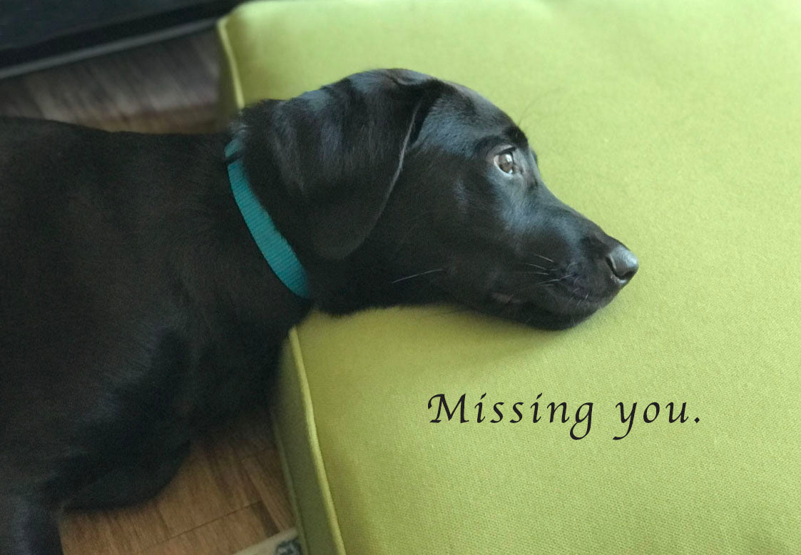 Missing You Card