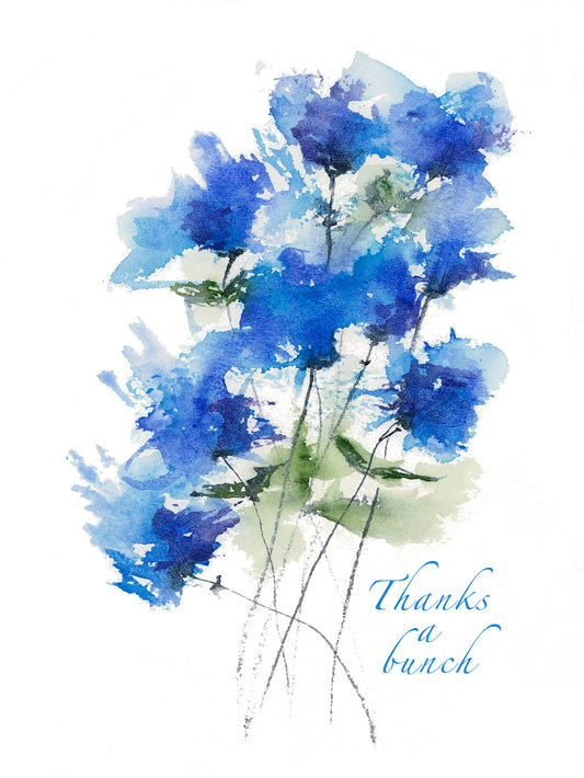 "Thanks A Bunch" Note Card